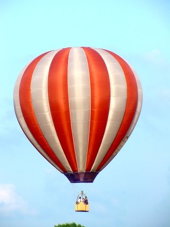 Red and White - Floating Balloon