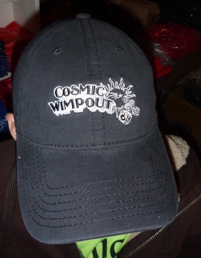 Baseball Hat - Black - Cosmic Wimpout